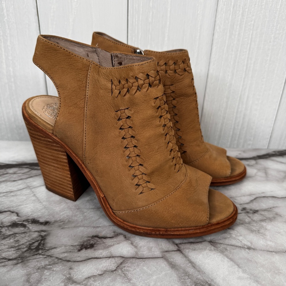 Vince Camuto Tan Heeled Boots